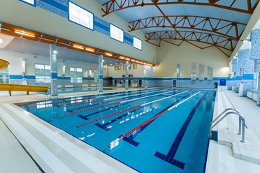 К услугам пациентов и отдыхающих водно - спортивный комплекс, включающий в себя: бассейн 25 метров, купель, спортивный зал, тренажерный зал.