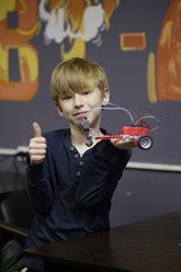 Вот таких роботов собирают сами ребята