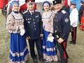 Ансамбль народной песни "Затея"  и атаман Курский