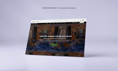 Корпоративный сайт для Furniture Assembly