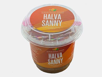 HALVA SANNY (Арахисовая паста с подсолнечником сладкая), 280 гр.