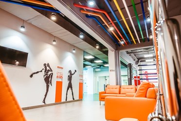 Дизайн интерьера для спортивного центра