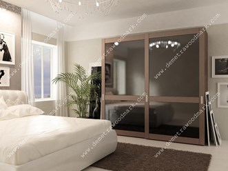 Шкаф купе Серия Леонардо 0522 в спальне на заказ производитель мебели на заказ Деметра Вудмарк.
Запрос цены доступен на сайте.