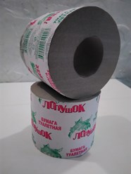 Туалетная бумага "Лопушок" на втулке 30м.