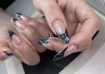 Гелевое арочноемоделирование. Выкладной френч