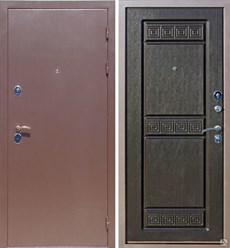 Дверь металлическая входная Троя венге