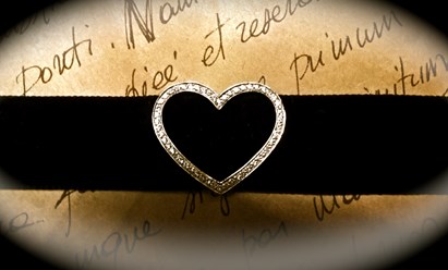 Ожерелье - чокер с бриллиантами