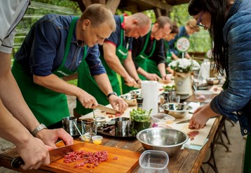 Кулинарный мастер-класс #bloggers_picnic для #сбербанк