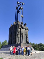 Псков Памятник героям Невской битвы
