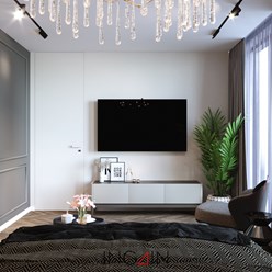 Project "Supreme" - дизайн апартаментов 100 м2 в Хабаровске. Студия дизайна интерьеров INGAIN