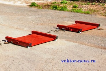 Подкладные автомобильные весы