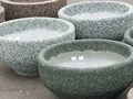 Вазон из бетона Альпина с крошкой из натур. камня
