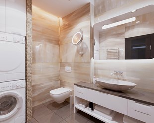 Дизайн интерьера ванной в Симферопле