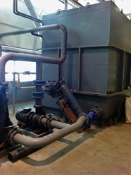 Промышленный накопительный бак на "Костромской завод автокомпонентов"