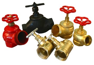 Клапана пожарные: клапан КПЧ (чугун), клапан КПЛ (латунь)