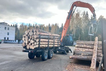 Прицеп для перегружателя