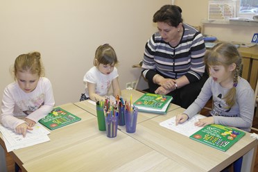 Подготовка к школе от 4 лет и старше, разные возрастные группы.
