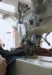 Процесс пошива заказа клиента