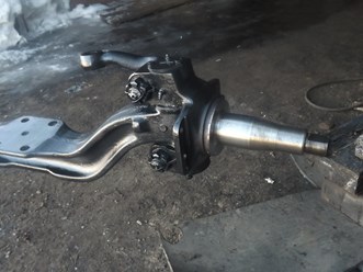 Ремонт балки передней грузовой