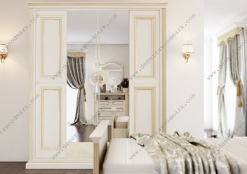 Спальня серия классика 1422p на заказ. Производство Деметра Вудмарк.
 Мебель для спальни на заказ.