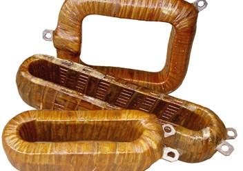 катушки главного полюса ДРБ-80, катушки дополнительного полюса, катушки статора