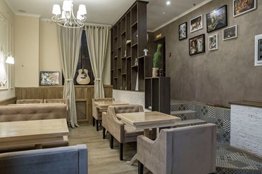 Дизайн интерьера ресторана Серов в Симферополе