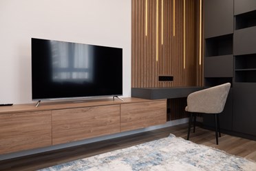 Ремонт гостиной по нашему дизайн-проекту