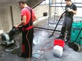 Очистка полов после ремонта роторной мшиной от специалистов клининговой компнии Clean House