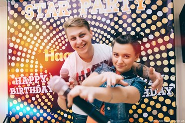Star party (Звездная вечеринка). Ведущие-аниматоры. Больше фото: http://jam-studio.com.ua/star-party