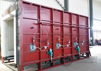 Термическая газовая печь