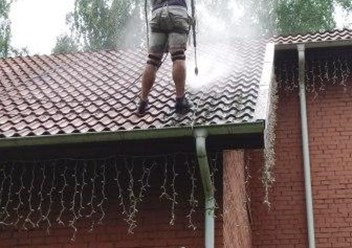 Мойка крыши