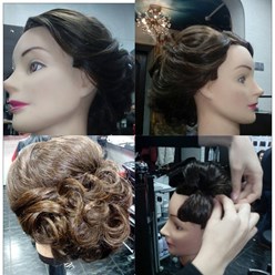 Обучение женским стрижкам, укладкам волос, на курсах парикмахеров в учебном центре asta-La-vista.