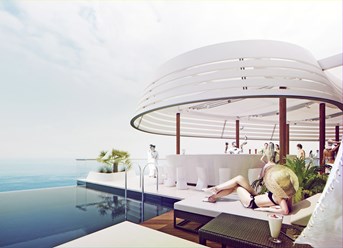 Проект благоустройства гостиничного комплекса Gurzuf RIVIERA, пгт. Гурзуф.