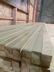 Брус сухой строганный из ангарской сосны