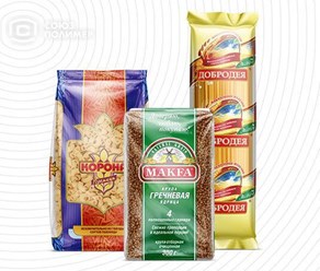Упаковка для сыпучих продуктов и макаронных изделий, Союз-Полимер