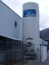 Хранилище жидкого азота внешнее