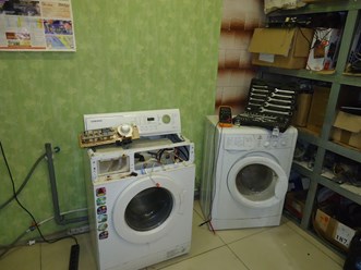 Цех ремонта стиральных машин