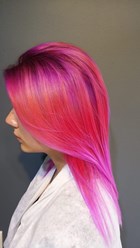 Яркое окрашивание