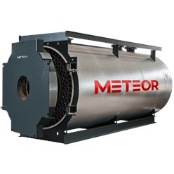Водогрейный трёхходовой котёл METEOR UM