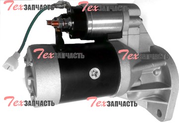 Стартер на погрузчик с двигателем Isuzu 4JG2, Isuzu 4JB1, Isuzu 4JA1.
Напряжение 12В. Мощность 2,8кВт. 9 зубьев.
А=95мм В=11мм L=230мм
Стартер устанавливается на погрузчики Hangcha, Dalian, Maximal