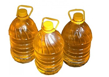 Бутылка нерафинированного подсолнечного масла Солнечное Поле 5 литров по цене 320 руб за шт.