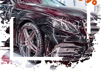Акция! С 13.00 до 14.00 помой свой авто со скидкой 50 %