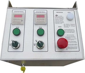 Пульт управления электронной дозации пены и воды для оборудования по производству пенобетона.