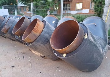 отводы в ППУ изоляции