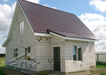 Строительство домов из пеноблока, газобетона, кирпича, ж/б.