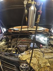 Промывка форсунок на машине без снятия. PRADO_120