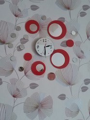 Настенные часы "Цветные круги" Больше моделей на нашем сайте: http://ideyadecora.ru/