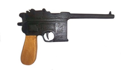 Маузер деревянная модель. Легендарный пистолет революции 1917 года. Есть модель со съемной обоймой и прикладом.