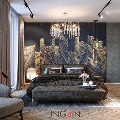 Project "Supreme" - дизайн апартаментов 100 м2 в Хабаровске. Студия дизайна интерьеров INGAIN