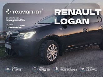 Renault Logan в аренду от компании ТЕХМАГНАТ